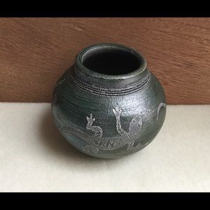 Jeremy Diller 🌈 Raku Lizard Spirit Animal Pot